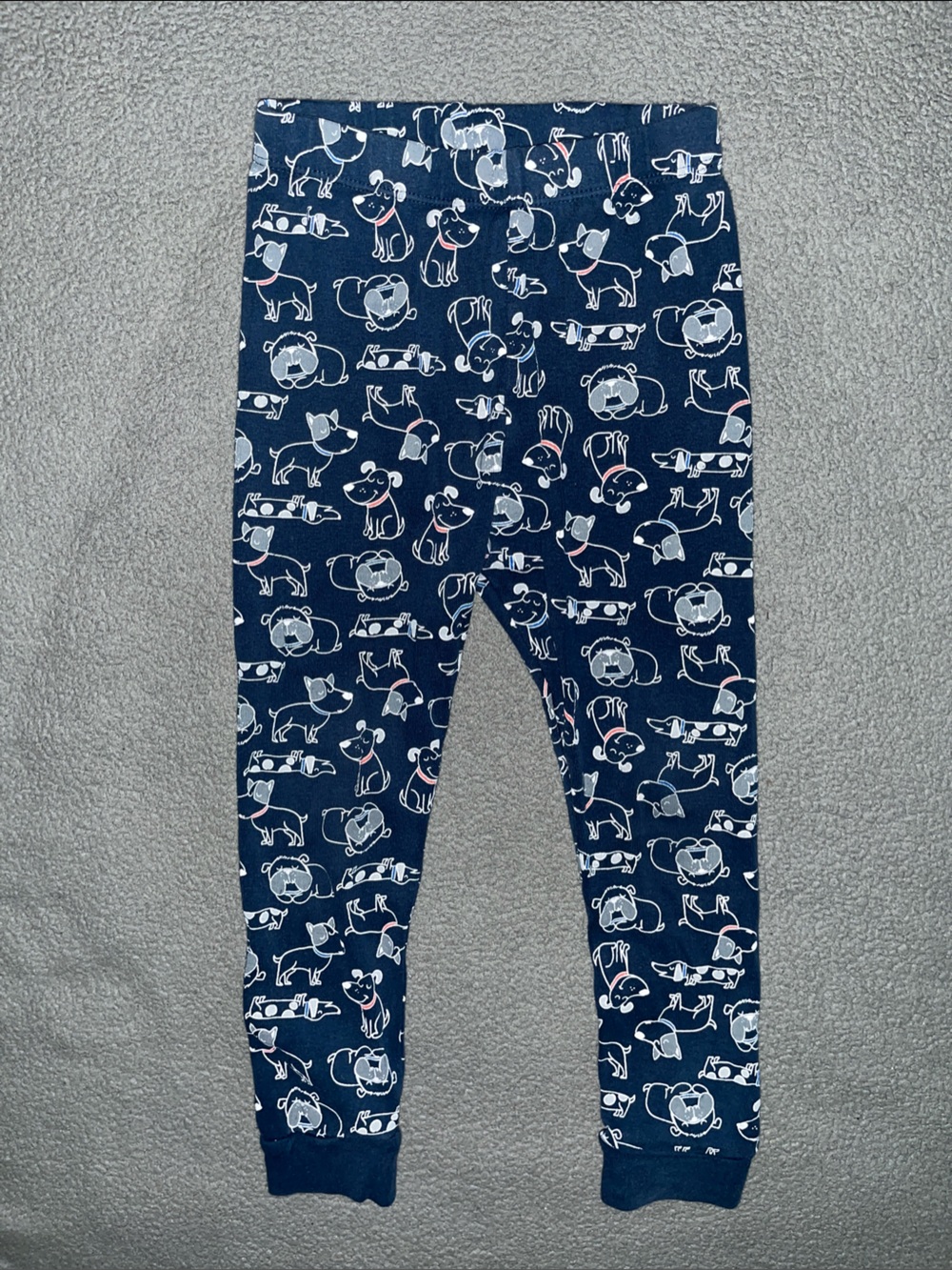 Carter's Navy Dog Print Socks & Tights